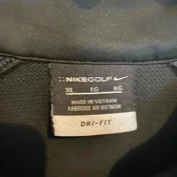 Nike Golf 1/4 Zip ‘Bud Light’ Pullover Men’s XL Black Blue Sweatshirt - Picture 9 of 9